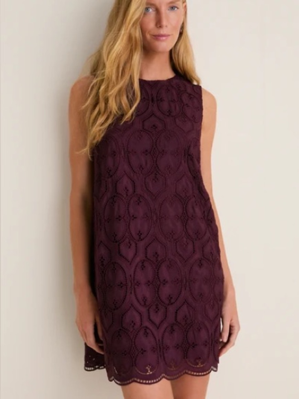 Tuckernuck Winetasting Eyelet Marlowe dress NWOT